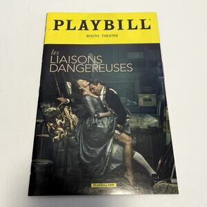 Les Liaisons Dangereuses Playbill Broadway Liev Schreiber Janet McTeer Elena
